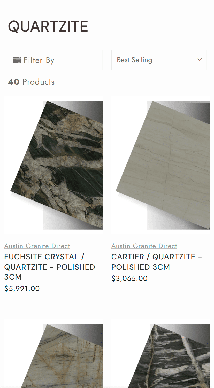quartz slab showroom austin texas